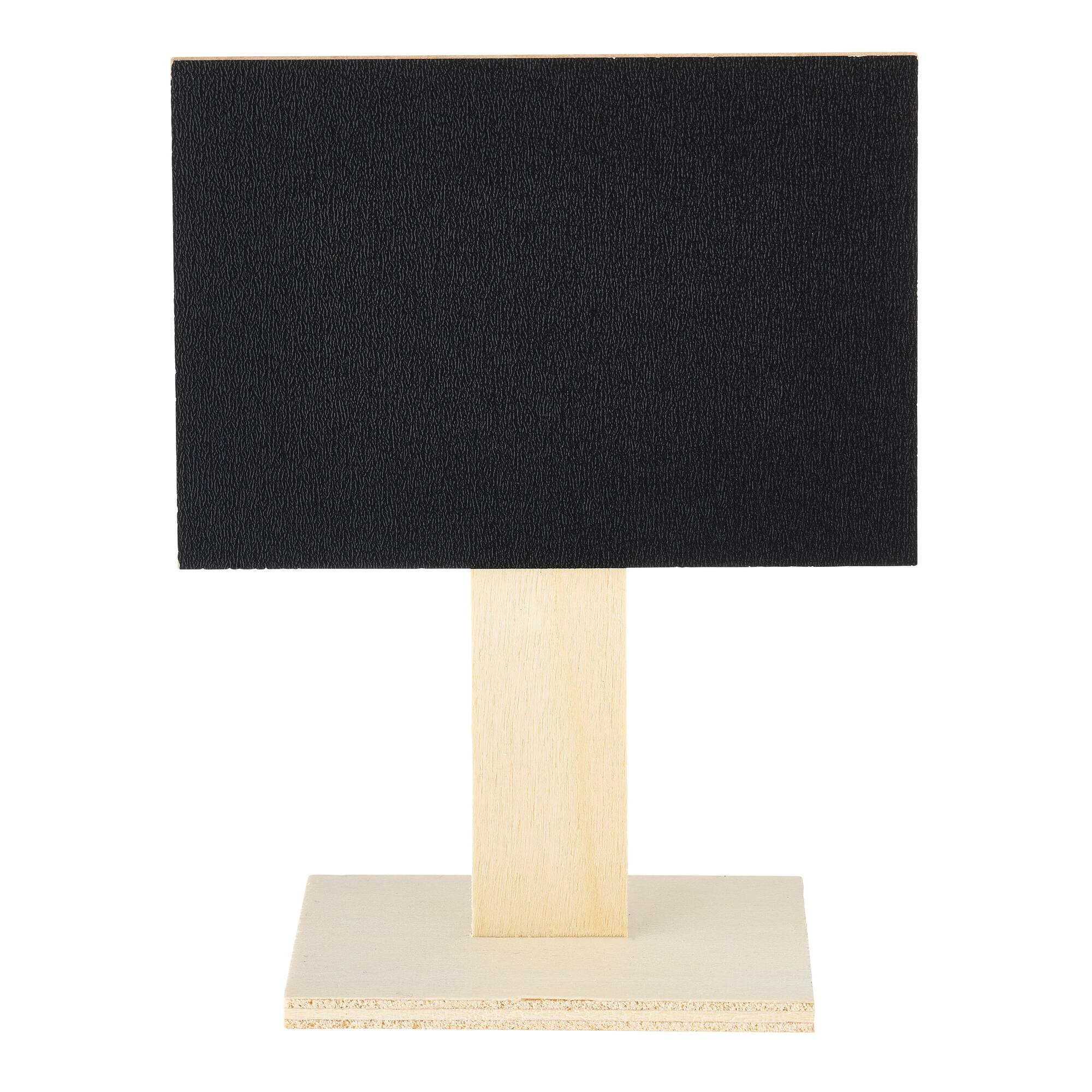 12 Packs: 4 ct. (48 total) Mini Standing Chalkboards by Make Market®